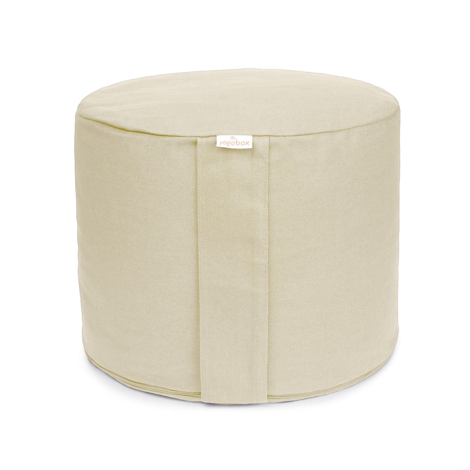 Meditationskissen Rondo Big BASIC natur Buchweizenschalen 35 x 35 x 25 cm