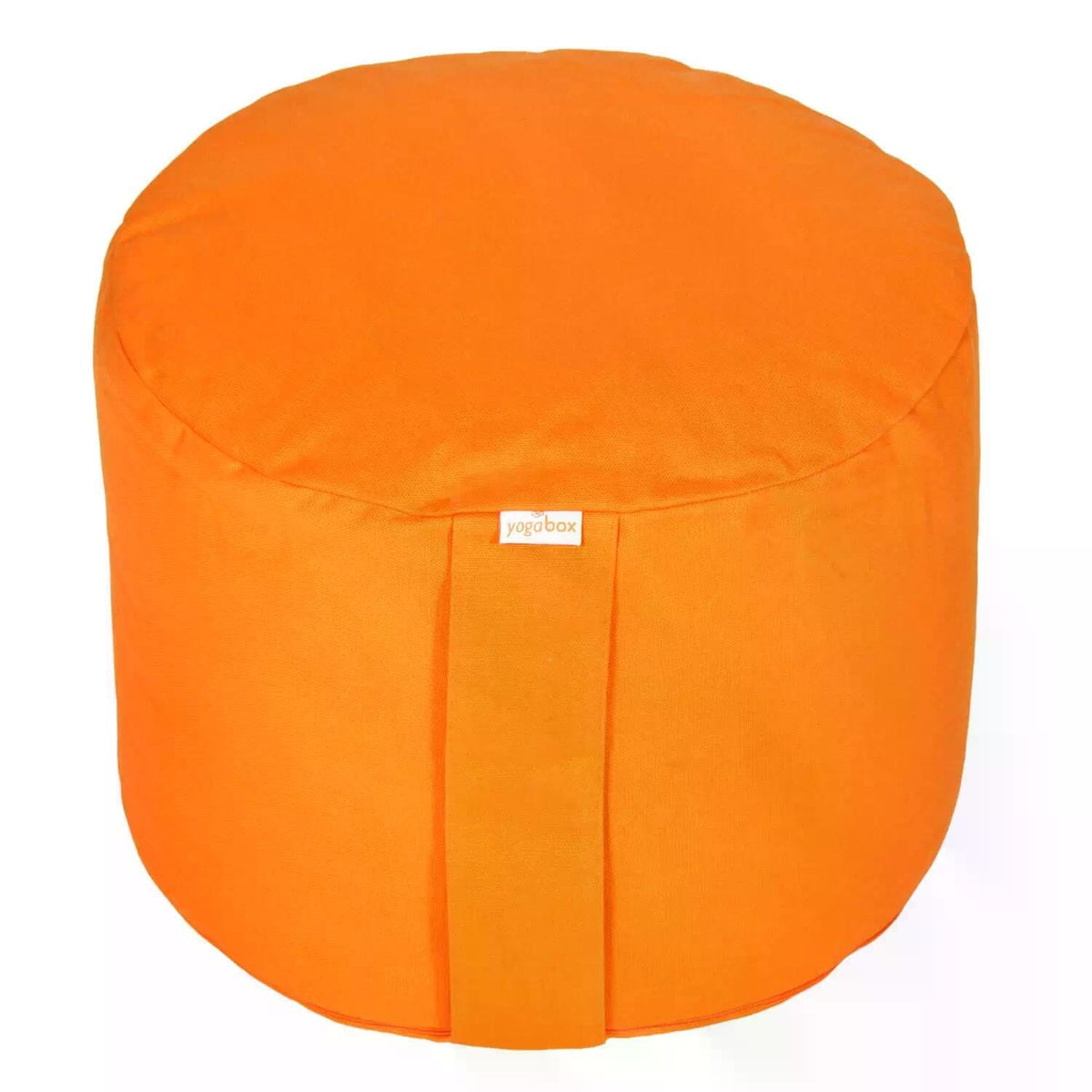 Meditationskissen Rondo Big BASIC orange Buchweizenschalen 35 x 35 x 25 cm