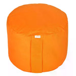 Meditationskissen Rondo Big BASIC orange Buchweizenschalen 35 x 35 x 25 cm