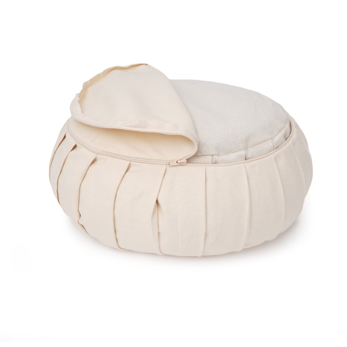 Meditationskissen / Yogakissen Zafu BASIC mit ZIP - YOVANA GmbH • yogabox.de