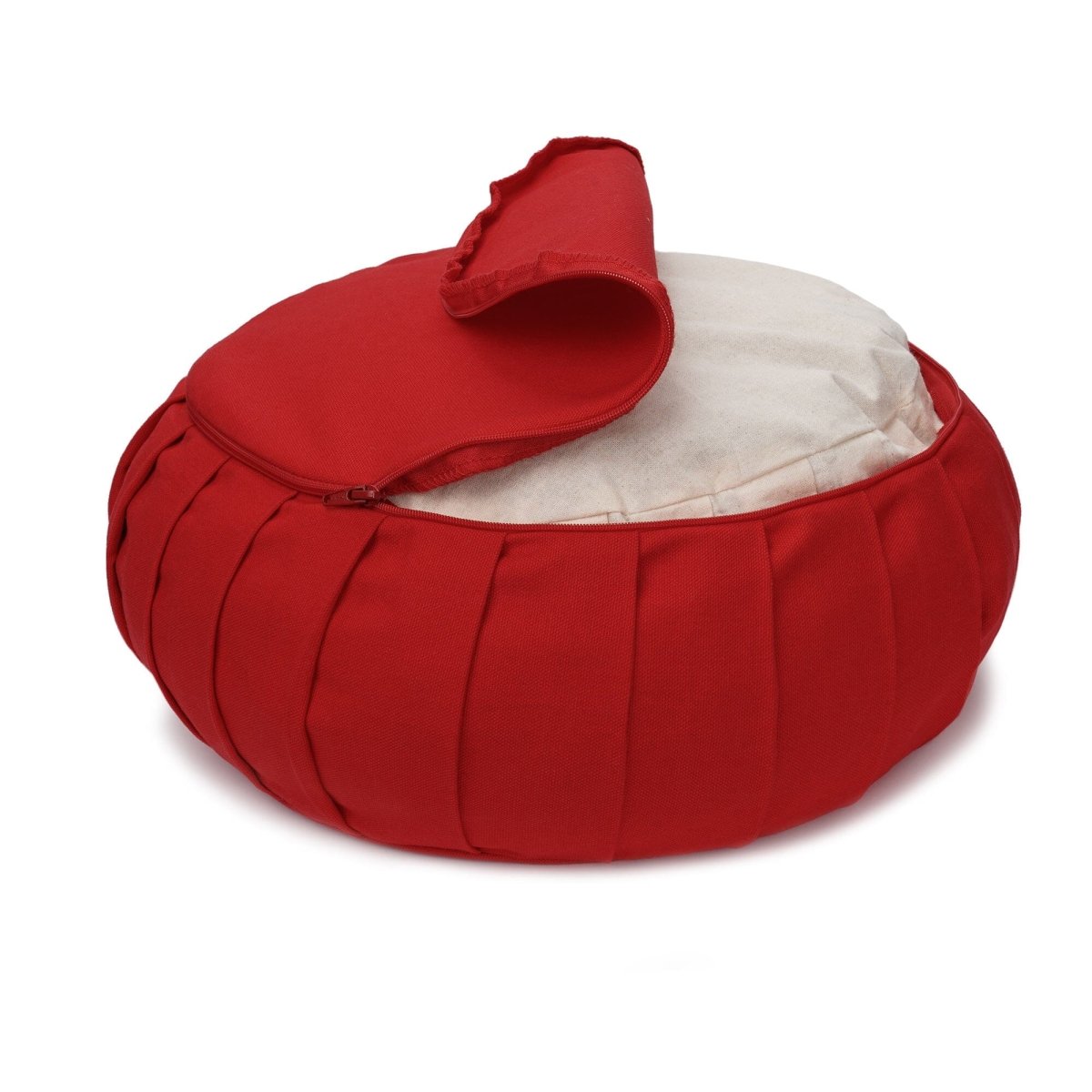 Meditationskissen / Yogakissen Zafu BASIC mit ZIP - YOVANA GmbH • yogabox.de