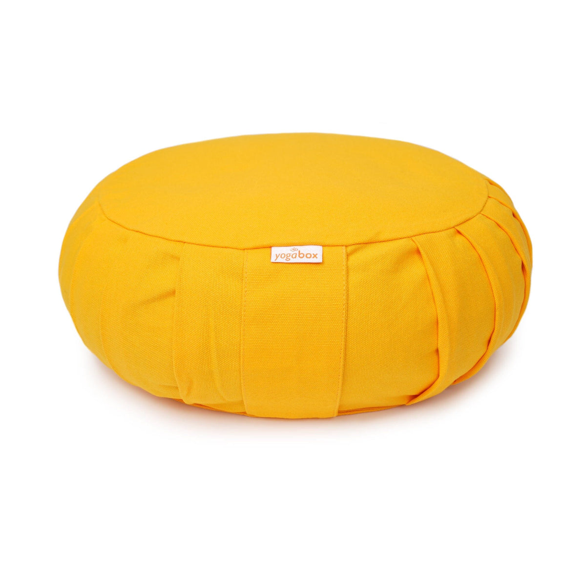 Meditationskissen / Yogakissen Zafu BASIC mit ZIP dotter Buchweizenschalen 31 x 31 x 15 cm