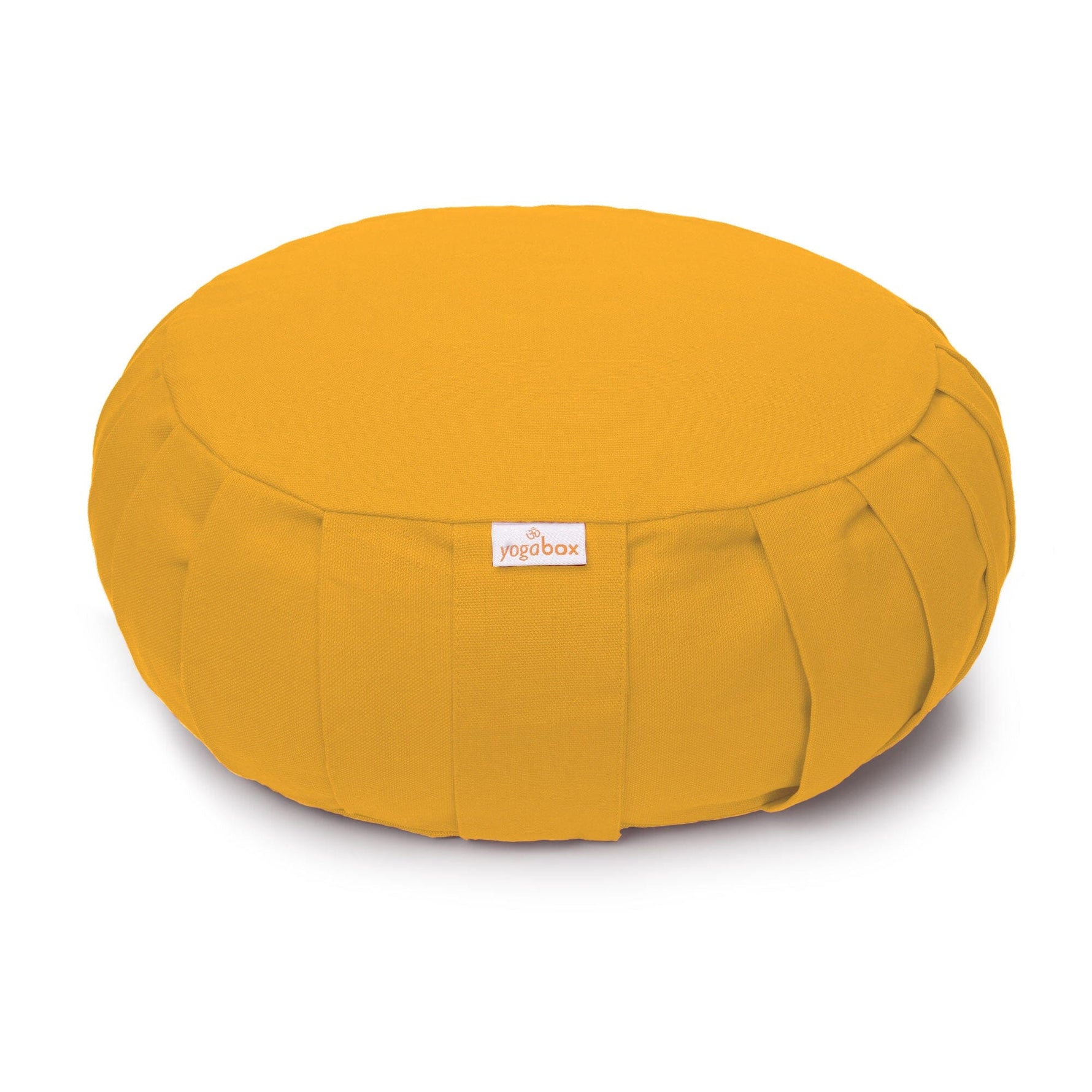 Meditationskissen / Yogakissen Zafu BASIC mit ZIP dotter Buchweizenschalen 31 x 31 x 15 cm