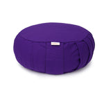 Meditationskissen / Yogakissen Zafu BASIC mit ZIP lila Buchweizenschalen 31 x 31 x 15 cm