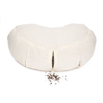 Meditationskissen Zafu ZEN Halbmond BASIC mit ZIP 