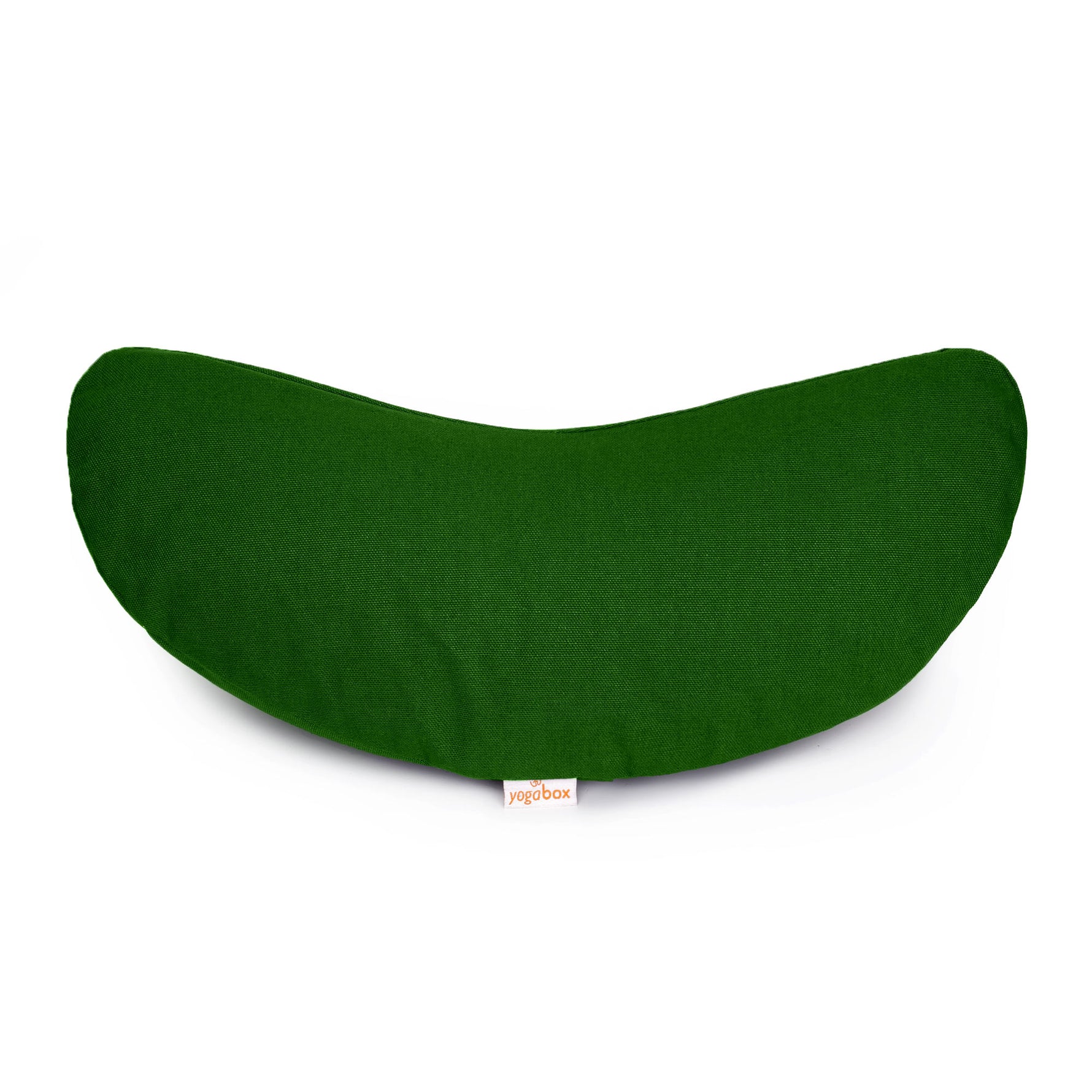 Yogakissen Halbmond BASIC Olivgrün 40 x 17 x 12 cm Buchweizenschalen