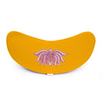 Yogakissen Halbmond BASIC Lotus Stick multicolor dotter 40 x 17 x 12 cm Buchweizenschalen