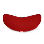 Yogakissen Halbmond BASIC rot 40 x 17 x 12 cm Buchweizenschalen