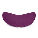 Yogakissen Halbmond BASIC aubergine 40 x 17 x 12 cm Buchweizenschalen