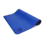 Naturkautschuk Yogamatte Vidaflor blau 180 x 60 x 0.3 cm 