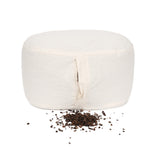 Yogakissen oval Lotus Stick BASIC  28 x 23 x 13 cm Buchweizenschalen