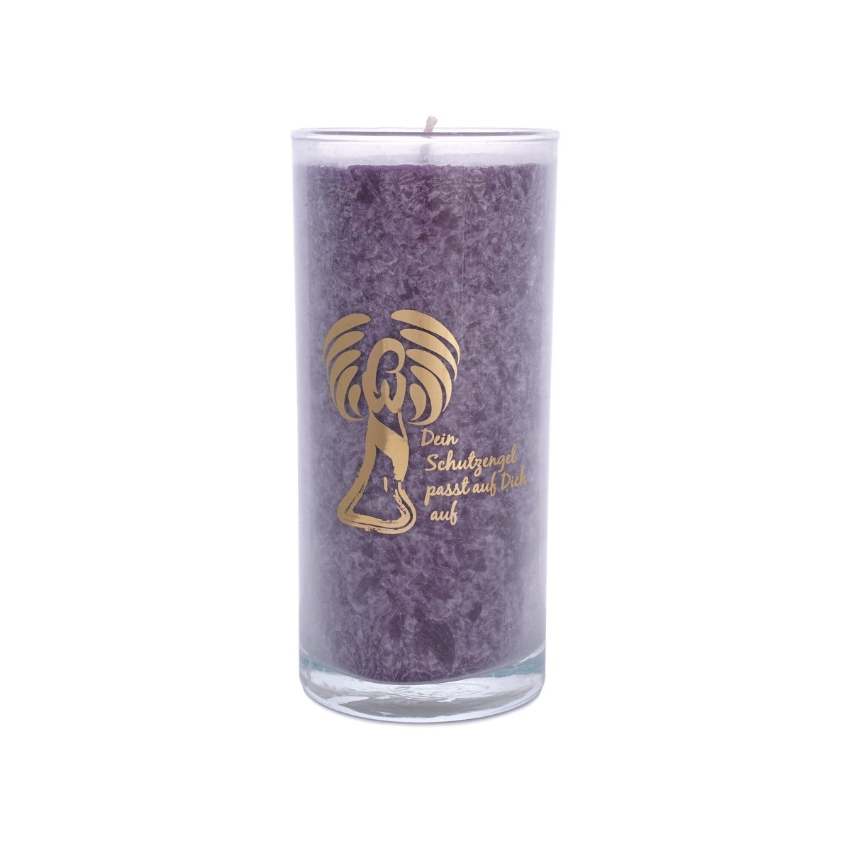 Palmwachs - Kerze mit goldenen Etikett - YOVANA GmbH • yogabox.de