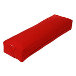 Pranayama Kissen BASIC Rot Buchweizenschalen 70 x 20 x 10 cm