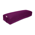 Pranayama Kissen BASIC aubergine 70 x 20 x 10 cm Buchweizenschalen