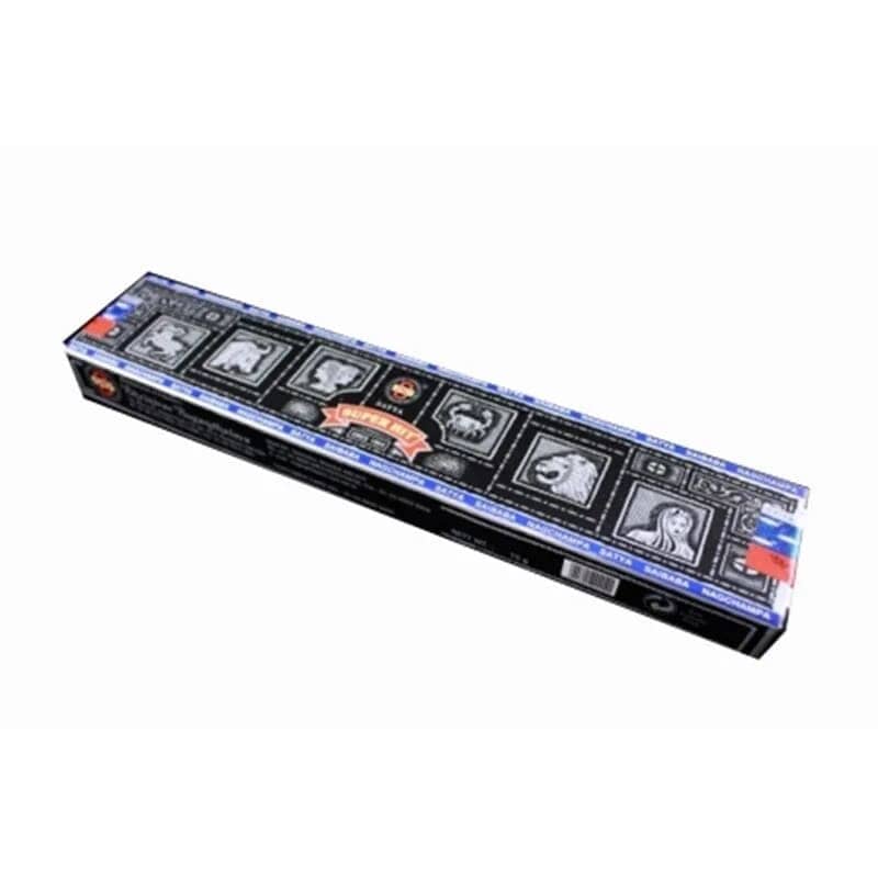 Räucherstäbchen Nag Champa Super Hit Super Hit 15g, 20-22 cm, 30-45 Minuten 