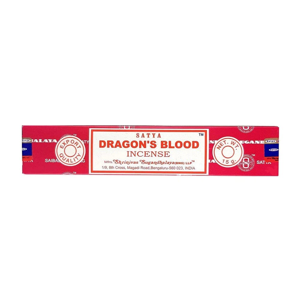 Räucherstäbchen Satya Dragon's Blood 15g, 20-22 cm, 30-45 Minuten 