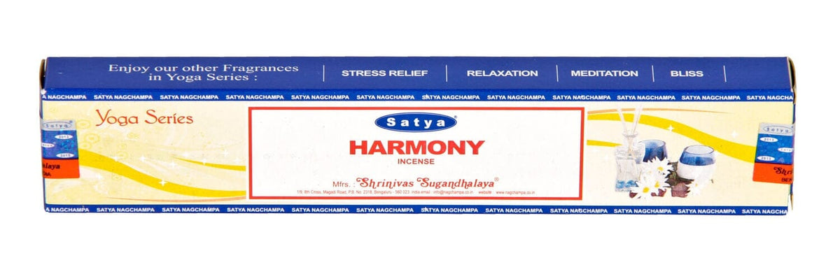 Räucherstäbchen Satya Nag Champa Harmonie 15g, 20-22 cm, 30-45 Minuten 