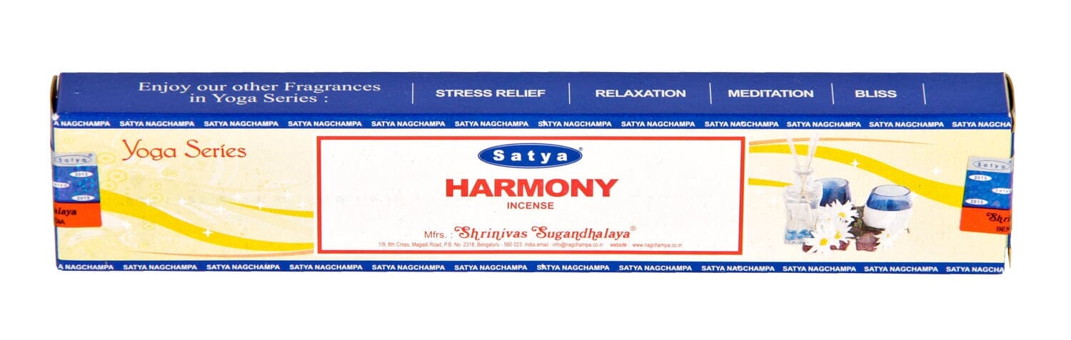 Räucherstäbchen Satya Nag Champa Harmonie 15g, 20-22 cm, 30-45 Minuten 
