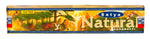Räucherstäbchen Satya Natural 15g, 20-22 cm, 30-45 Minuten 