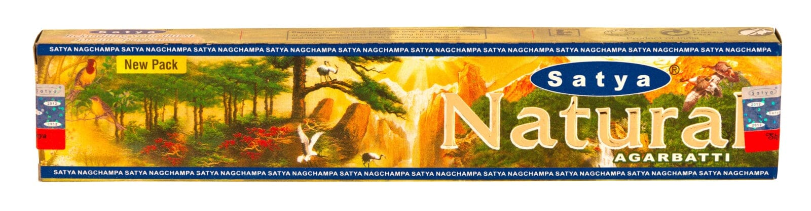 Räucherstäbchen Satya Natural 15g, 20-22 cm, 30-45 Minuten 