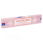 Räucherstäbchen Satya Positive Vibes 15g, 20-22 cm, 30-45 Minuten 