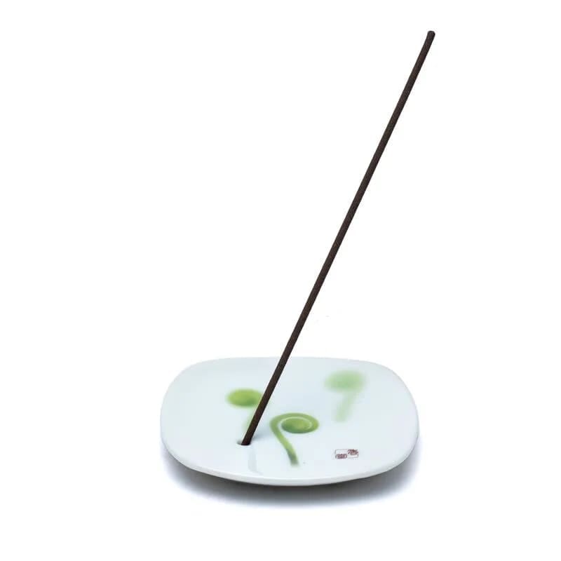 Räucherstäbchenhalter Yume no Yume weiß 8,2 x 1,2 x 8,2 cm Geigenkopf