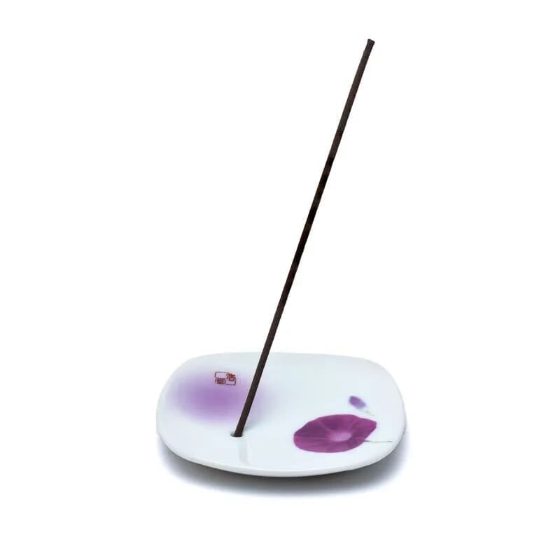 Räucherstäbchenhalter Yume no Yume weiß 8,2 x 1,2 x 8,2 cm Morning Glory