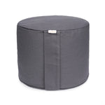 Meditationskissen Rondo Big BASIC grau 35 x 35 x 25 cm Buchweizenschalen