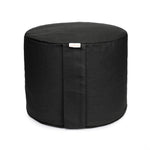 Meditationskissen Rondo Big BASIC schwarz 35 x 35 x 25 cm Buchweizenschalen