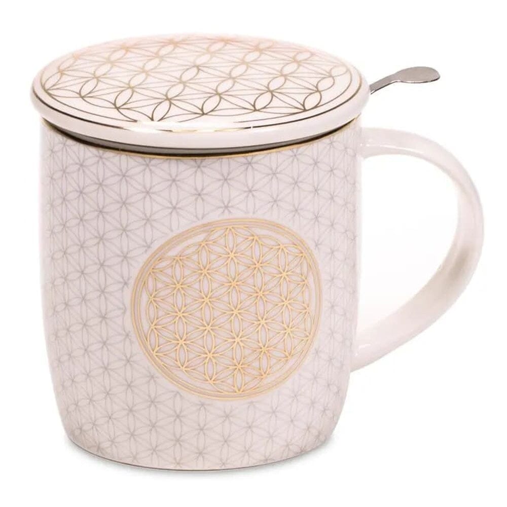 Set Teetasse 0,4 L Blume Des Lebens 