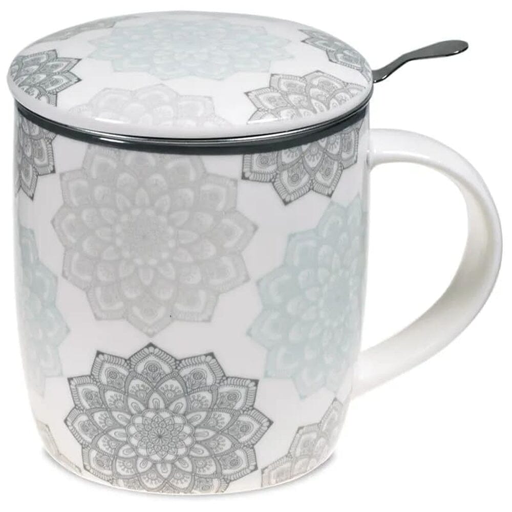 Set Teetasse 0,4 L Mandala Grau 