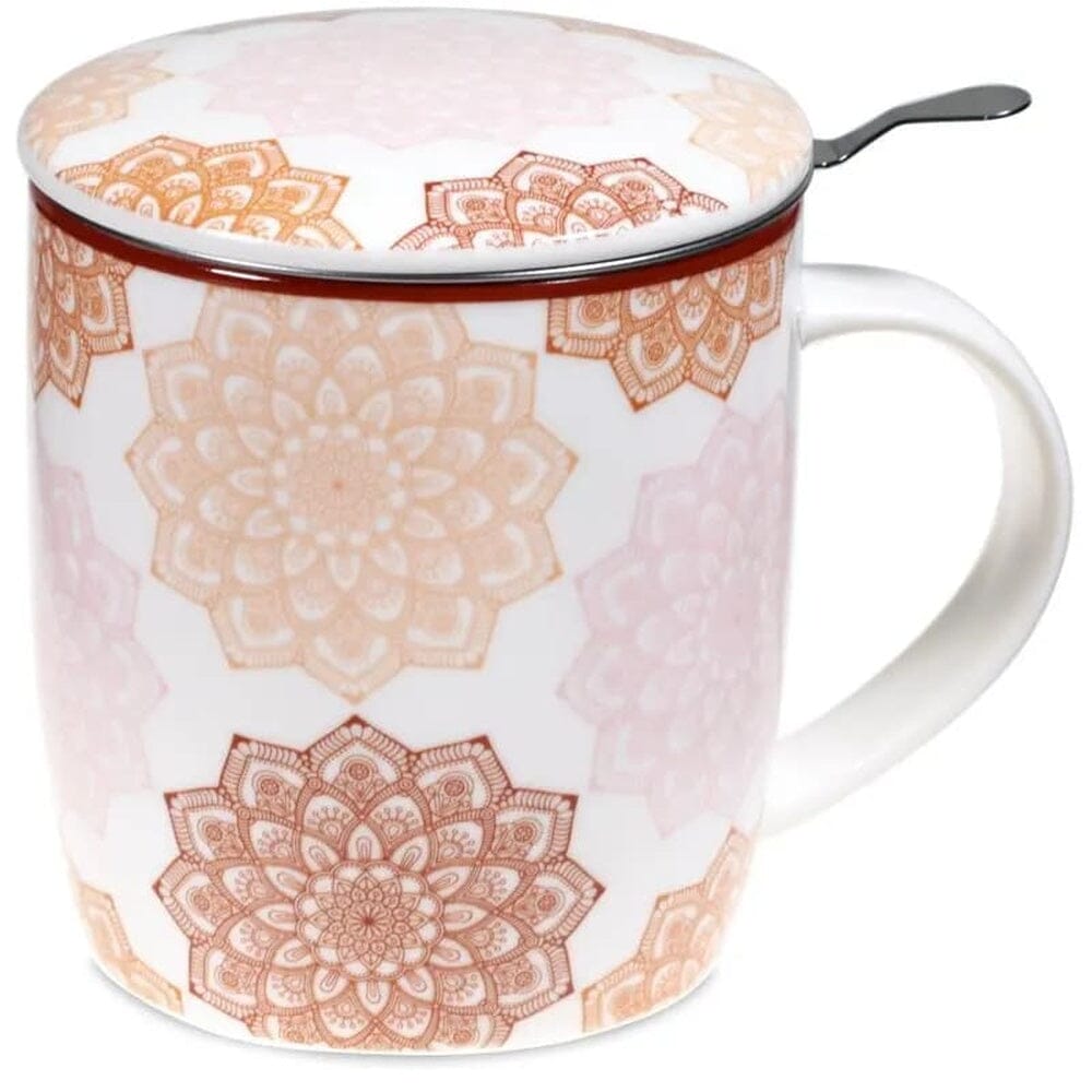Set Teetasse 0,4 L Mandala Rosa 