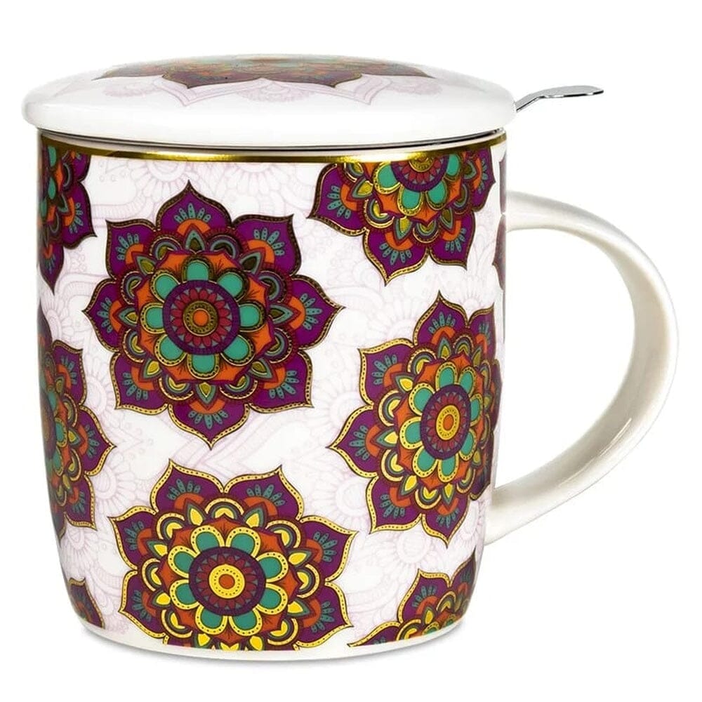 Set Teetasse 0,4 L Mandala Rot 