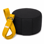 Sommer Set Yogakissen Classic small + Yogagurt gelb - yogabox