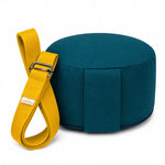 Sommer Set Yogakissen Classic small + Yogagurt gelb - yogabox