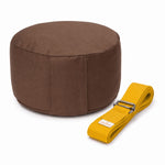 Sommer Set Yogakissen Classic small + Yogagurt gelb - yogabox