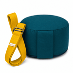 Sommer Set Yogakissen Classic small + Yogagurt gelb - yogabox