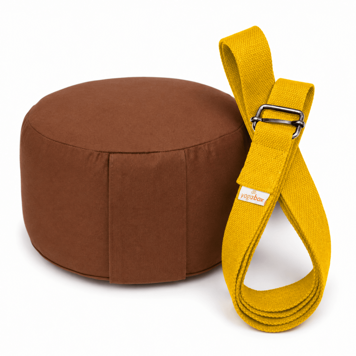 Sommer Set Yogakissen Classic small + Yogagurt gelb - yogabox