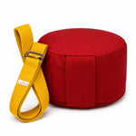 Sommer Set Yogakissen Classic small + Yogagurt gelb - yogabox