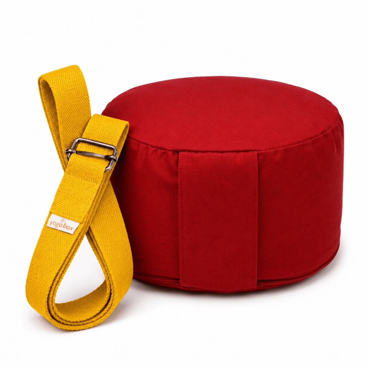 Sommer Set Yogakissen Classic small + Yogagurt gelb - yogabox