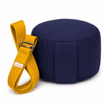 Sommer Set Yogakissen Classic small + Yogagurt gelb - yogabox