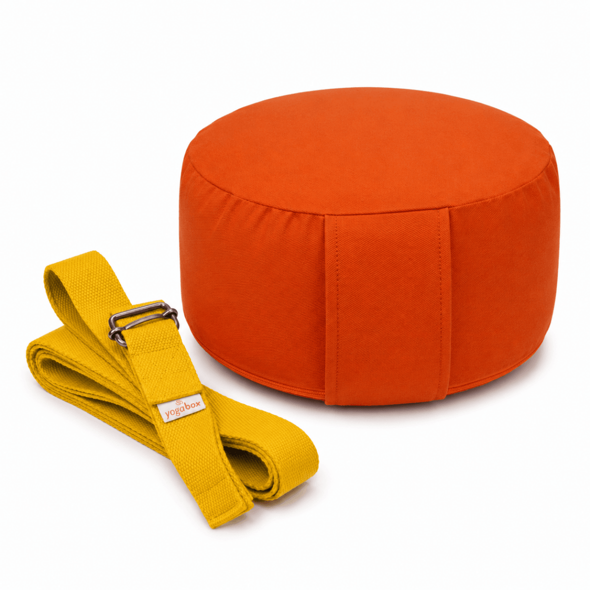 Sommer Set Yogakissen Classic small + Yogagurt gelb - yogabox