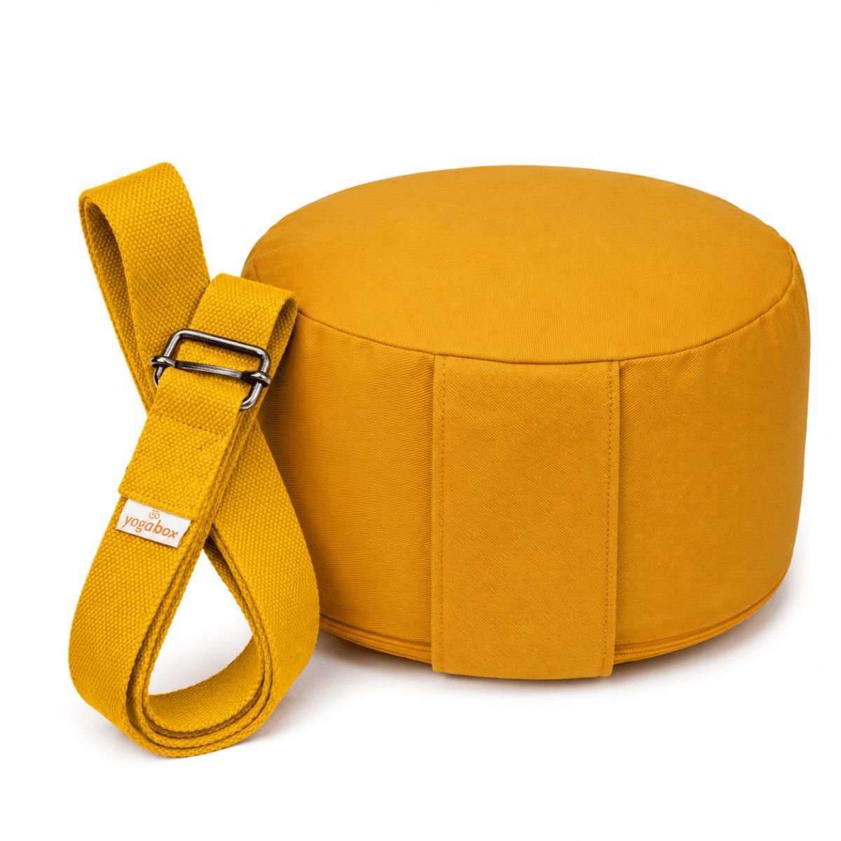 Sommer Set Yogakissen Classic small + Yogagurt gelb - yogabox