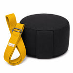 Sommer Set Yogakissen Classic small + Yogagurt gelb - yogabox