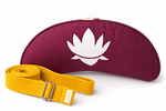 Sommer Yogaset Yogakissen Halbmond + Yogagurt gelb - yogabox