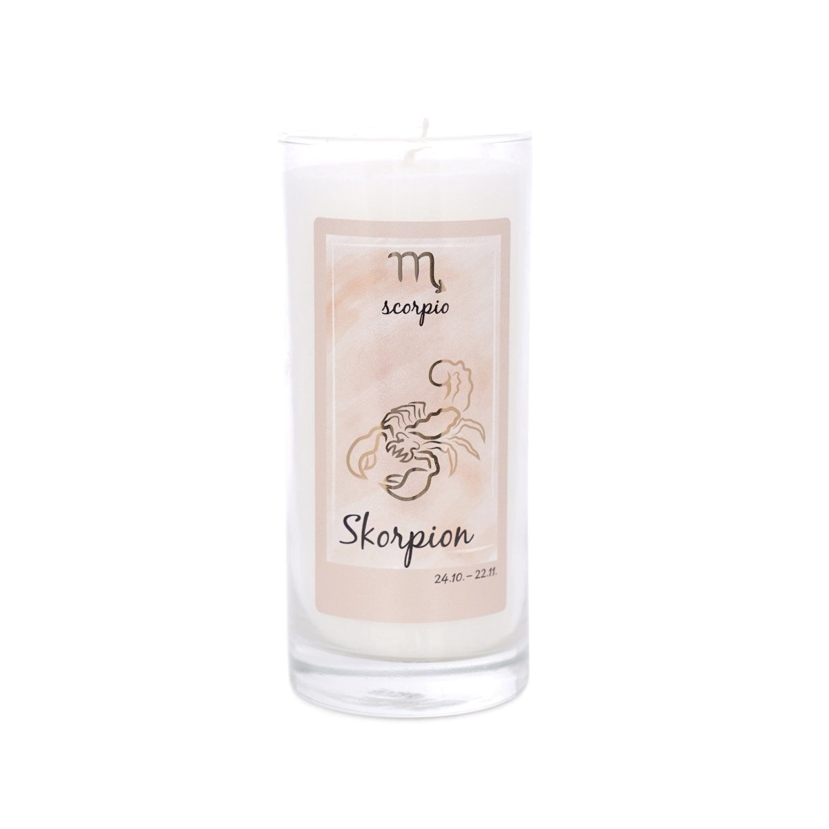 Sternzeichen Kerze - YOVANA GmbH • yogabox.de