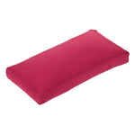 TriYoga Bolster BASIC aubergine Kapokfasern 37 x 18 x 4 cm