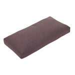 TriYoga Bolster BASIC grau Kapokfasern 37 x 18 x 4 cm