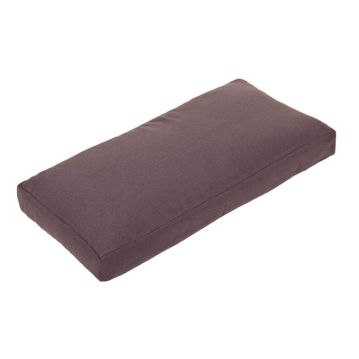 TriYoga Bolster BASIC grau Kapokfasern 37 x 18 x 4 cm