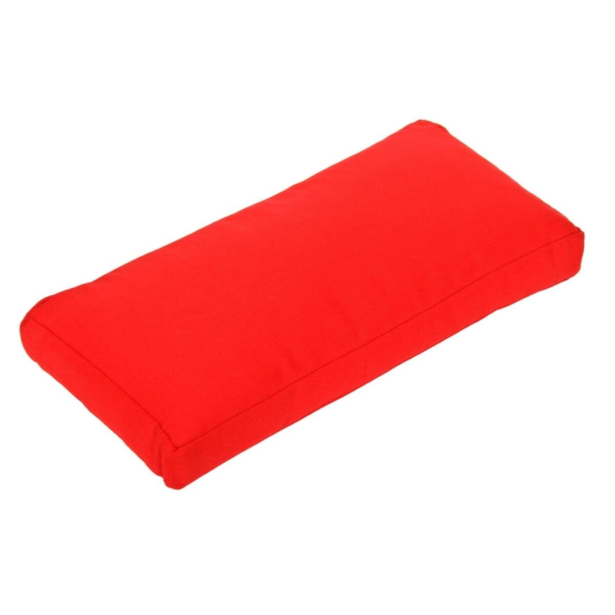 TriYoga Bolster BASIC rot Kapokfasern 37 x 18 x 4 cm